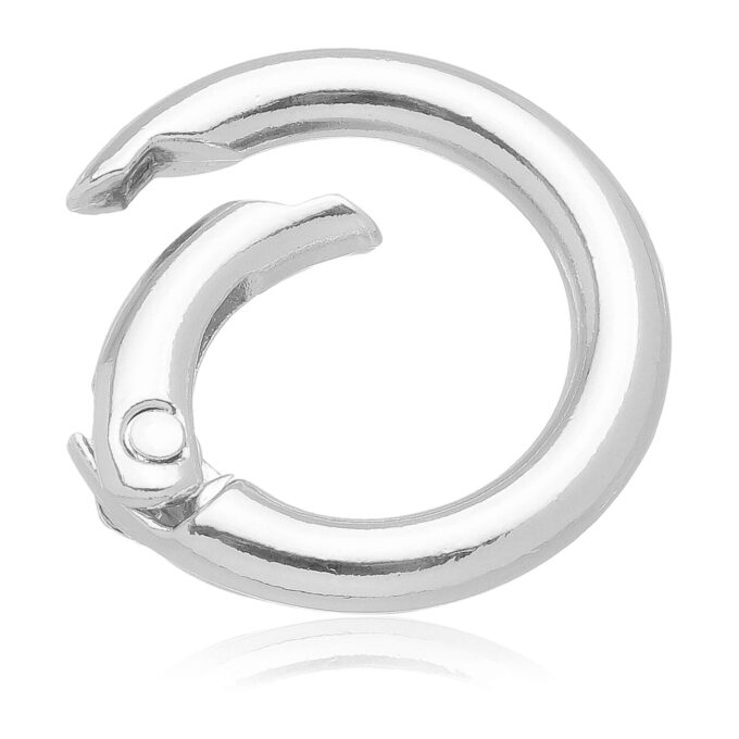 Chaveiro Para Berloque Banhado a Ouro 18k