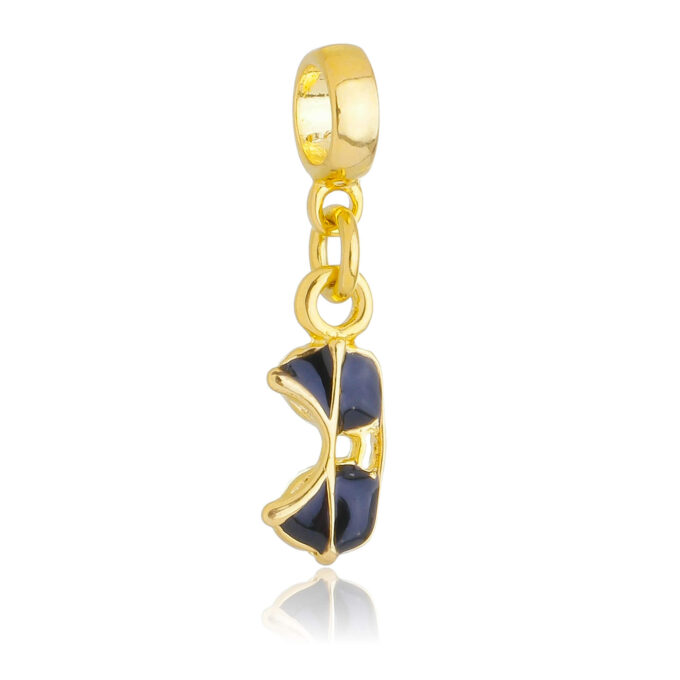 Berloque Óculos de Sol Banhado a Ouro 18k