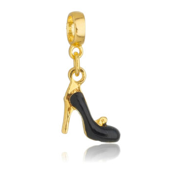 Berloque Sapato Banhado a Ouro 18k