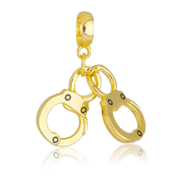 Berloque Algema Banhado a Ouro 18k