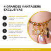 Berloque Barbie Banhado a Ouro 18k