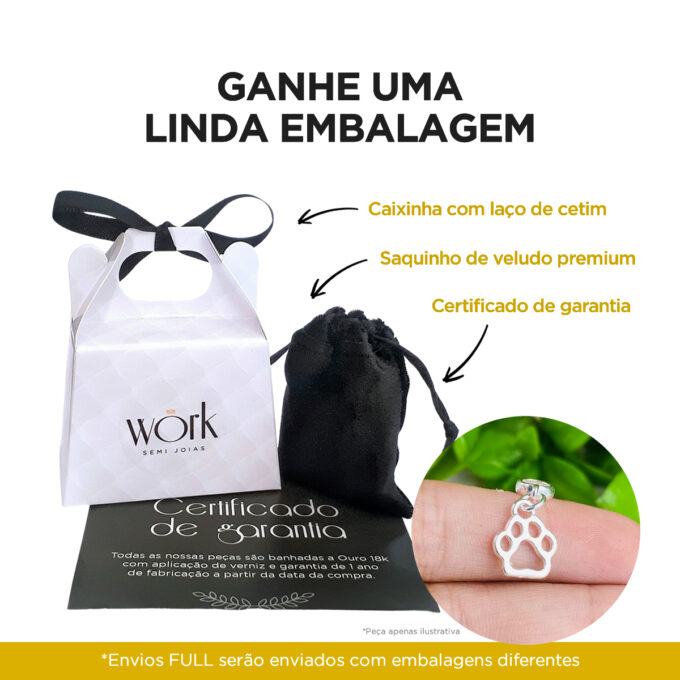 Berloque Estrela 5 Pontas Banhado a Prata 925