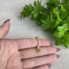 Berloque Fuê Gastronomia Banhado a Ouro 18k.